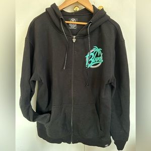 Blvd Supply full zip up hoodie